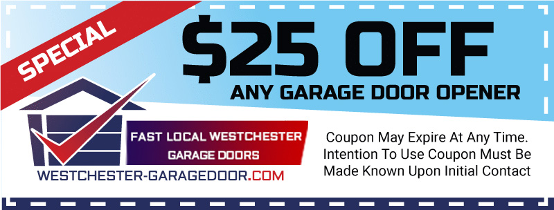 $25 off garage door repair in westchester coupon